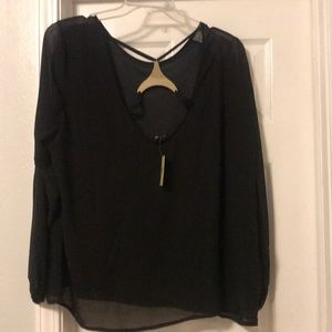 Black dressy shirt